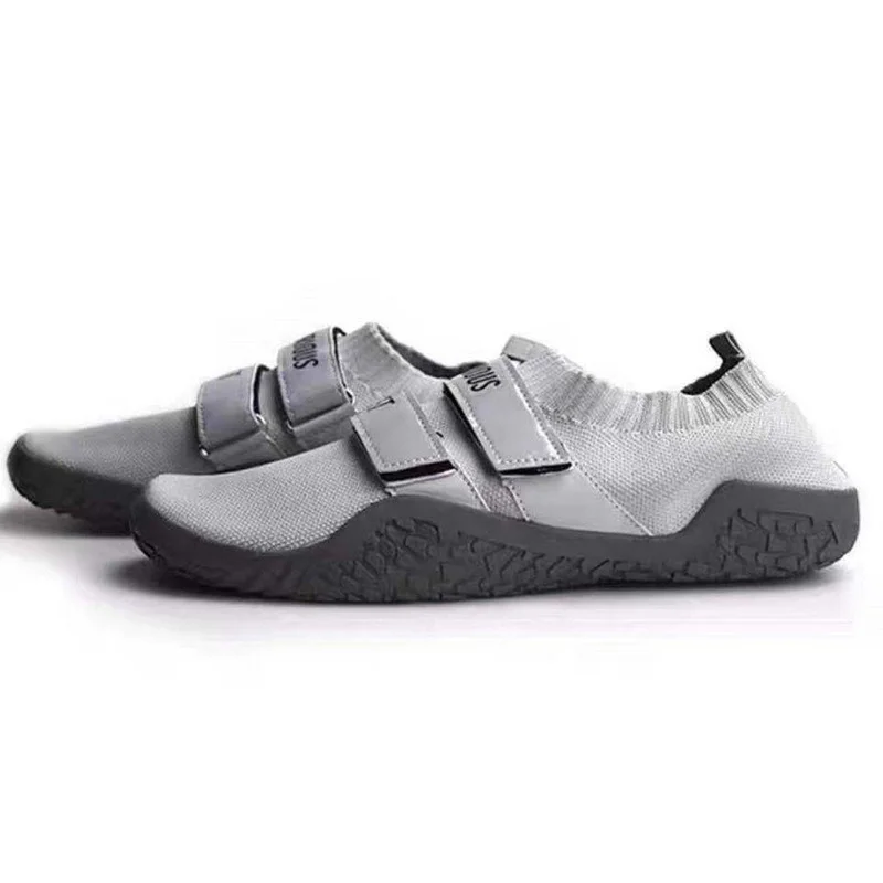 Zapato de Sumo Unisex de talla grande, zapatillas ligeras de entrenamiento para parejas, con gancho y bucle, para levantamiento de pesas, 36-46 #