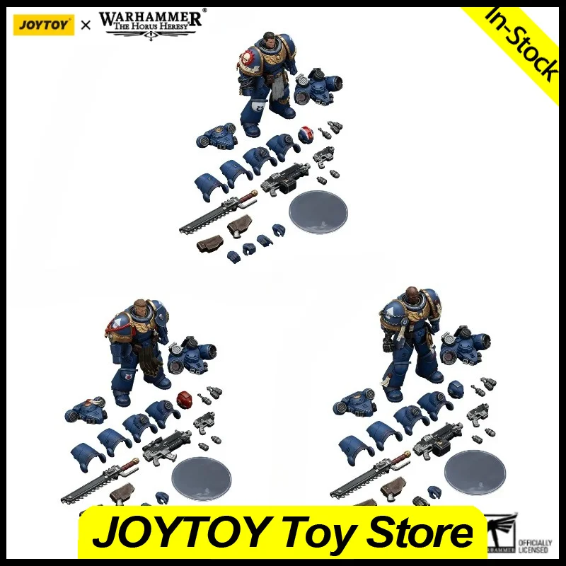 

In Stock JOYTOY Action Figure 1/18 Warhammmer 40K Ultramarines Lieutenant Titus Gadriel Chairon Collectors Edition Anime Figures