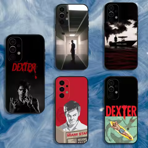Dexter M-Morgan Phone Case For Samsung S25,S24,S21,S22,S23,S30,Ultra,S20,Plus,Fe,Lite,Note,10,9,5G Black Cover