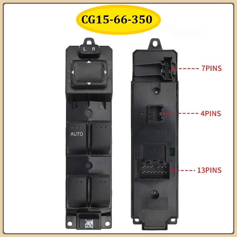 

CG15-66-350 Электрический главный переключатель управления стеклоподъемником со стороны водителя, кнопка подъема стекла для Mazda 5 2012 2013 2014 2015