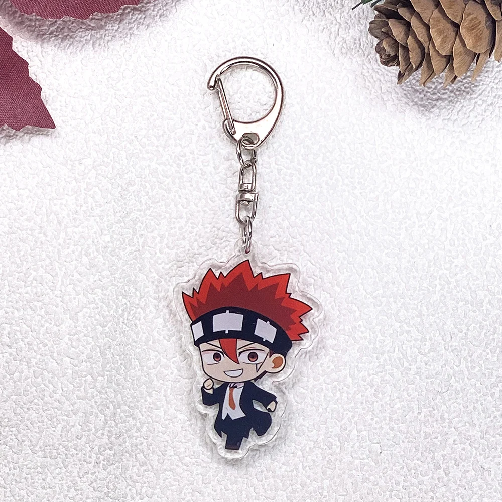 5Pcs Anime Mashle: Magic and Muscles Car Keychain Accessories Cute Acrylic Charms Pendant For Bag Key Holder Backpack Decoration