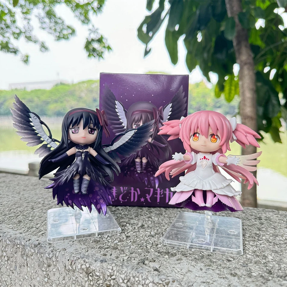 18CM Anime-Figur Puella Magi Madoka Magica Kaname Madoka Miki Sayaka Magic Niedliche Actionfigur PVC Sammlerstück Desktop-Geschenk Spielzeug – Detail 17