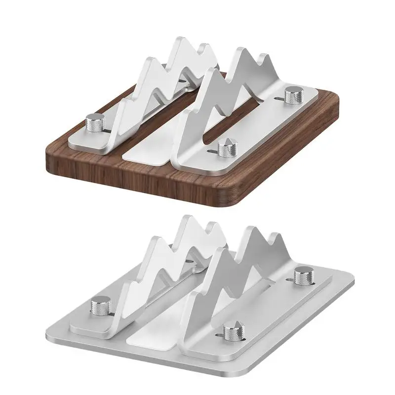 Mini PC Desktop-Computer Ständer Dock Halter Aluminium Vertikale Anti-Rutsch-Ständer Dock Halter für MacBook Aufrechte Basis