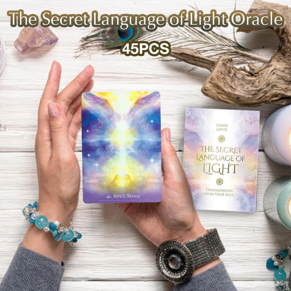 The Secret Language of Light Oracle: Transmissions from your Soul 11*6.5cm