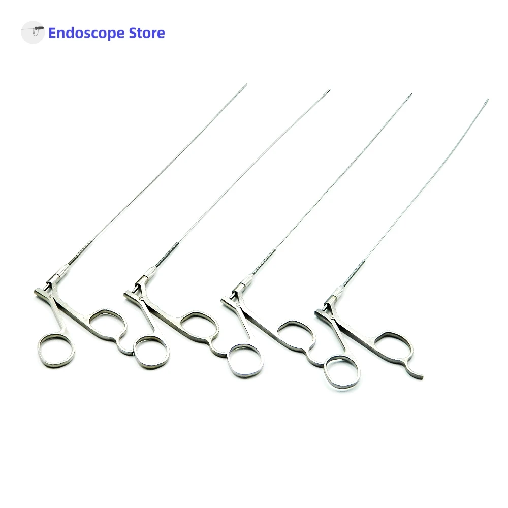 Medical Surgical Φ1.3mm Φ1.6mm Φ2mm 230 400 580mm Flexible Endoscope Forceps Scissors Veterinary Urology Cystoscope Ureteroscope