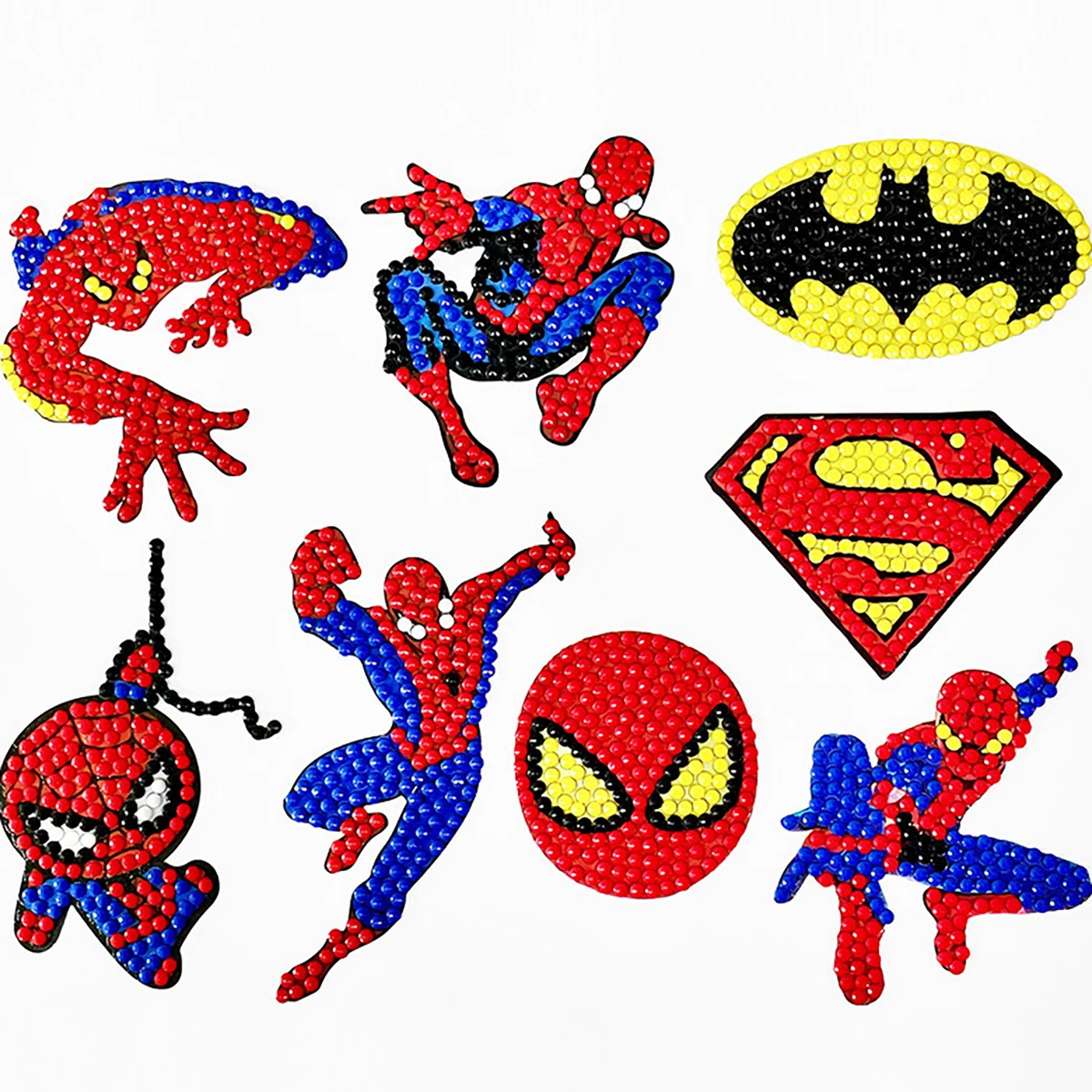 

BEAST KINGDOM Anime Superhero Master Yoda Spider Character Cartoon Diamond Painting DIY Sticker Creative Cartoon Kids Gift