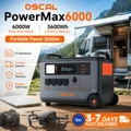 6000W/3600WH Portable Power Station