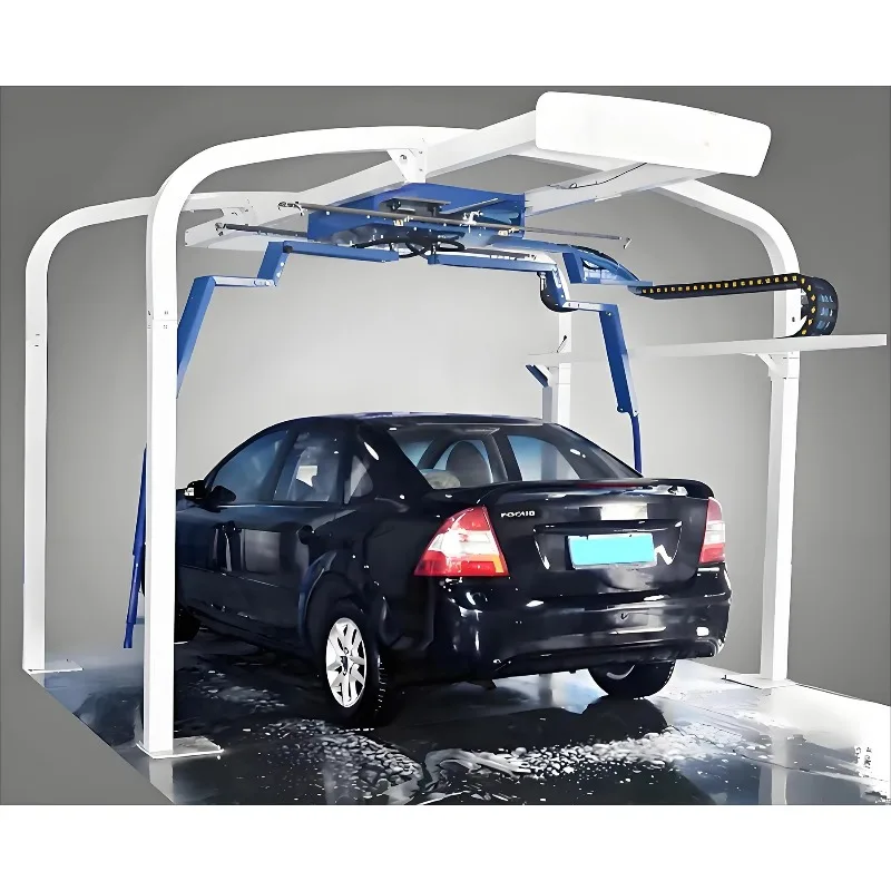 Automatic Exterior Car Wash Machine Contactless Foam Wax Cleaning Equipment for Parking Lot