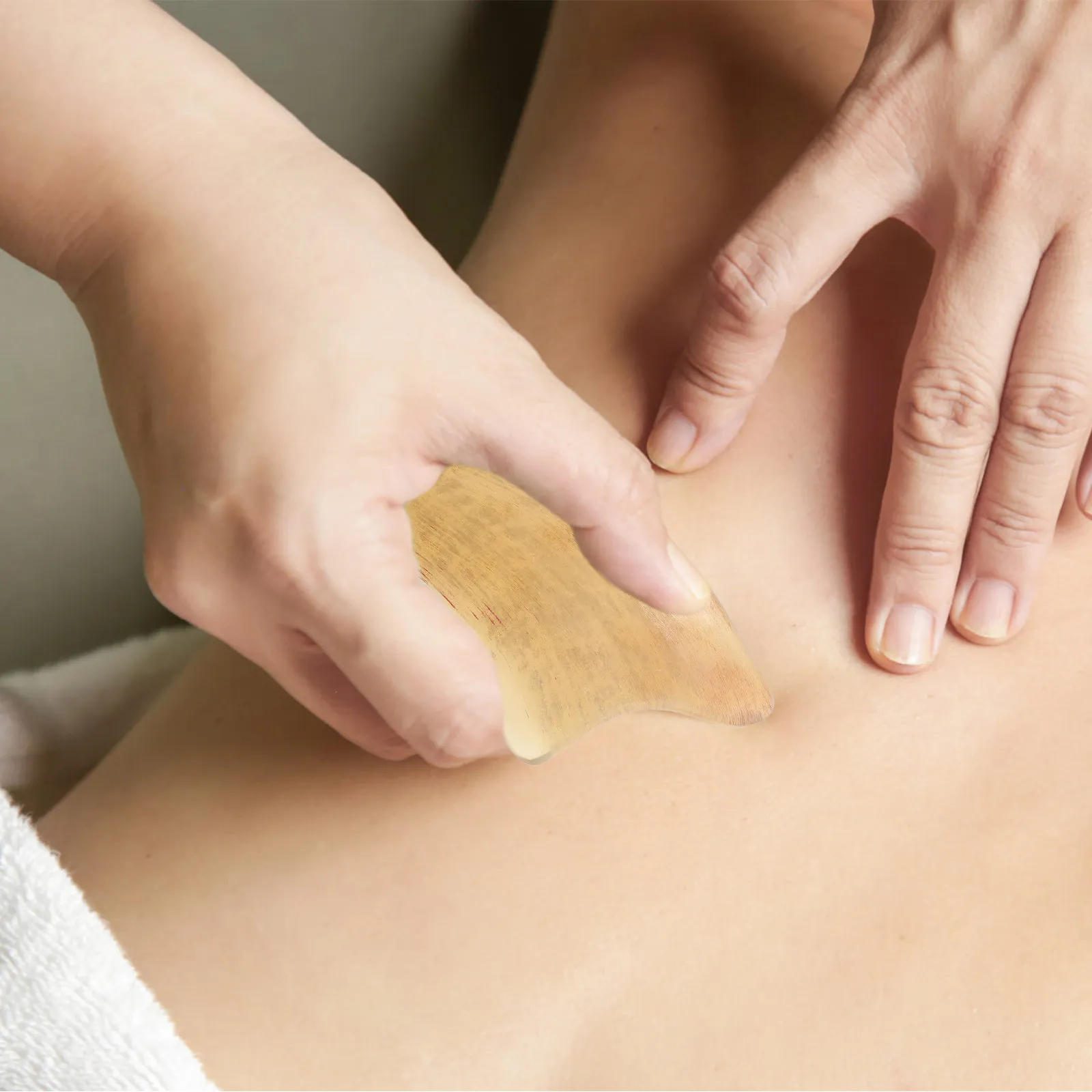 

Массажер для лица и тела: легкий и удобный скребок-рог для стимуляции кровообращения