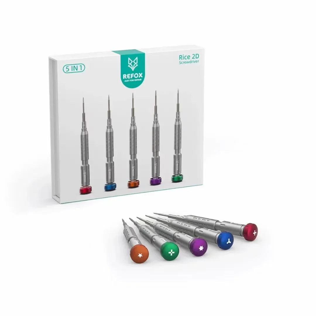 REFOX RS2 S2 2D Screwdriver For iPhone Repair Convex Cross Torx T2
