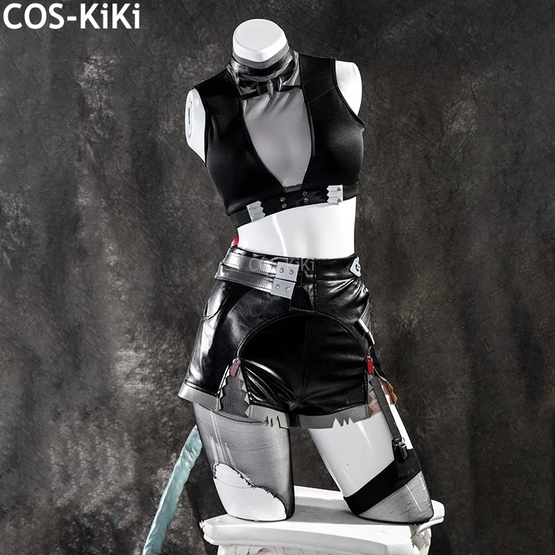 بدلة ألعاب COS-KiKi Zenless Zone Zero Jane Doe زي تنكري رائع مثير لحفلات الهالوين ملابس لعب الأدوار للسيدات