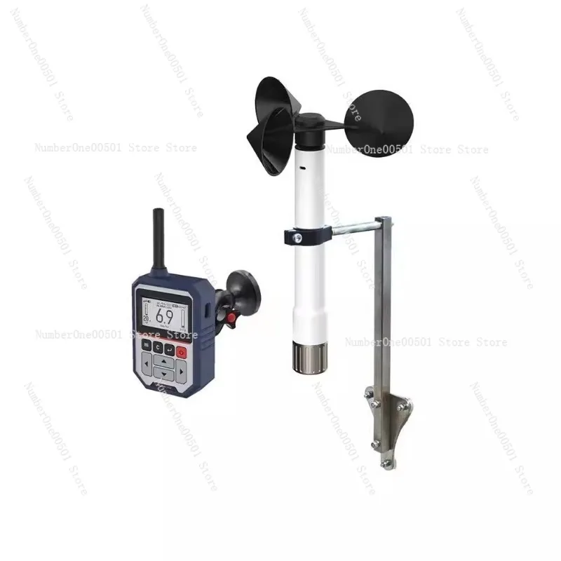 Wireless Anemometer Wind Gauge Portable Handheld Wind Speed Meter for Tower Crane