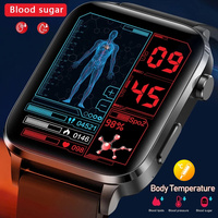 2024 Painless Non-invasive Measure Blood Sugar Smart Watch Men Laser Treatment Blood Pressure Health Women Glucometer Smartwatch