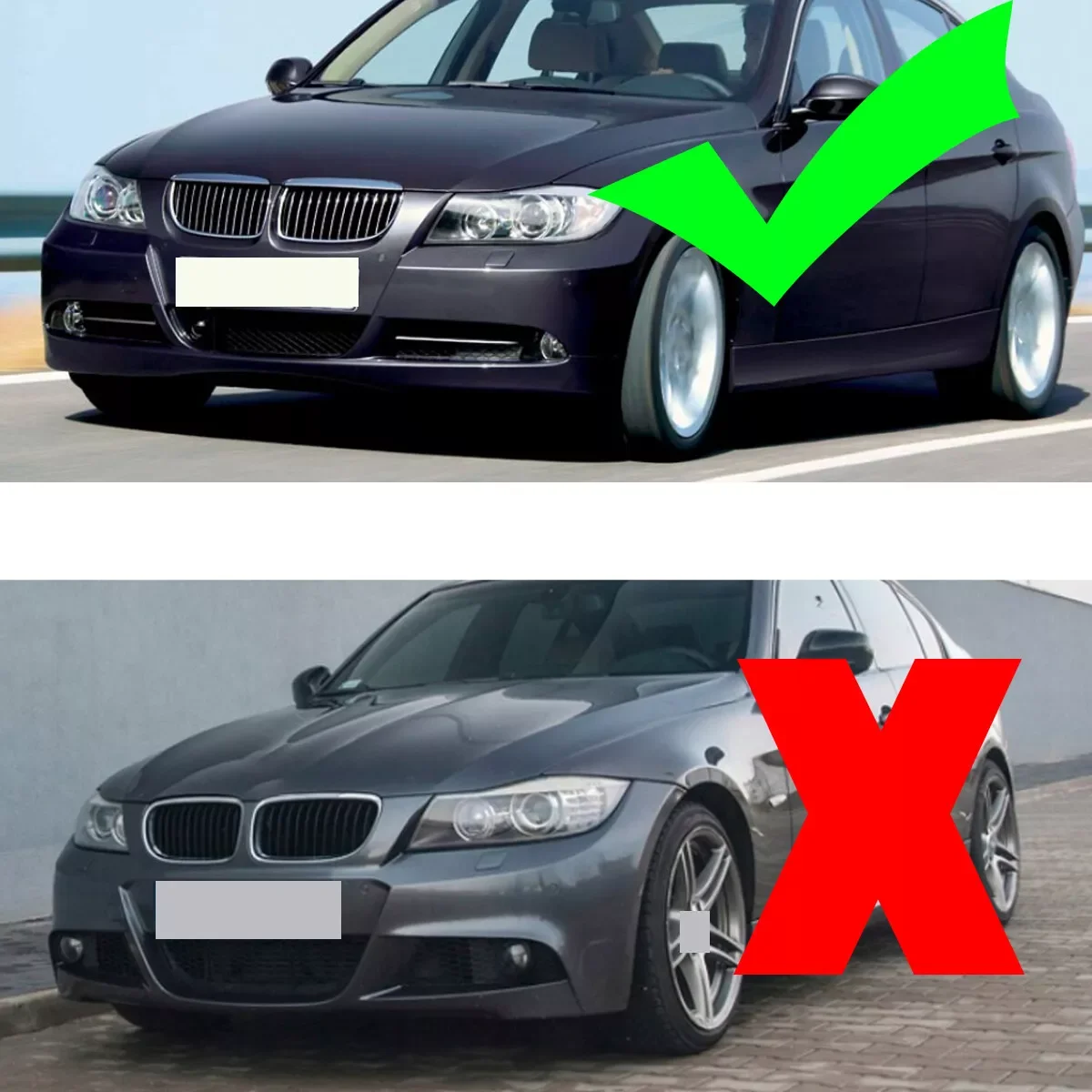 Car Lights FOR BMW 3 SERIES E90 E91 2005-2008 Headlight Assembly LED 3D DRL RUNNING FRONT LIGHTS HEADLIGHTS Automobiles Lamp