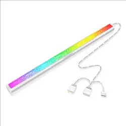 Acrylic ARGB LED Strip Lights for PC 5V 3pin 4pin RGB Diamond Hard Bar Work with Aura Gigabyte Mystic Fusion MSI SYNC Deco Light