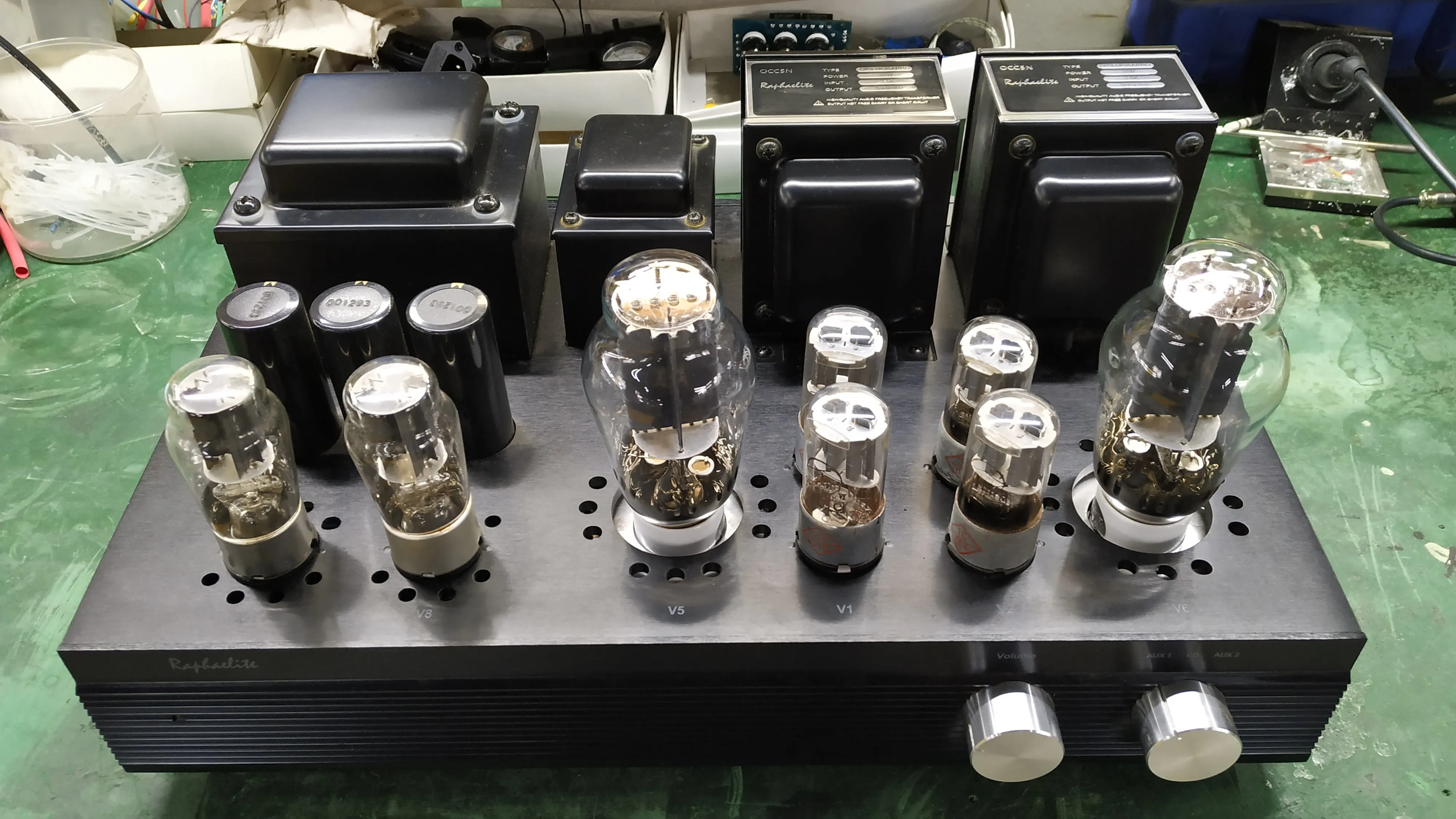 Extreme series ES30 tube amplifier 300B single-ended HIFI amplifier, rectifier tube 5Z4P, push tube 6H8C