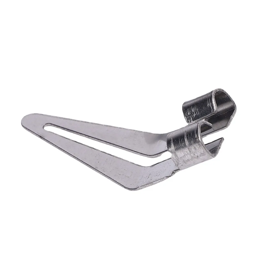 10PCS Adjustable Welder Soldering Iron Tip Stainless Steel Triangular Bend Welder Smoothing Tip Head Welding Tips Kit