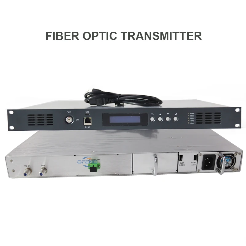 

Optical Fiber Transmitter Modulation Single Power Supply, LT1300, 25km, 3, 5, 7, 10dBm, CATV 1550nm Series customized