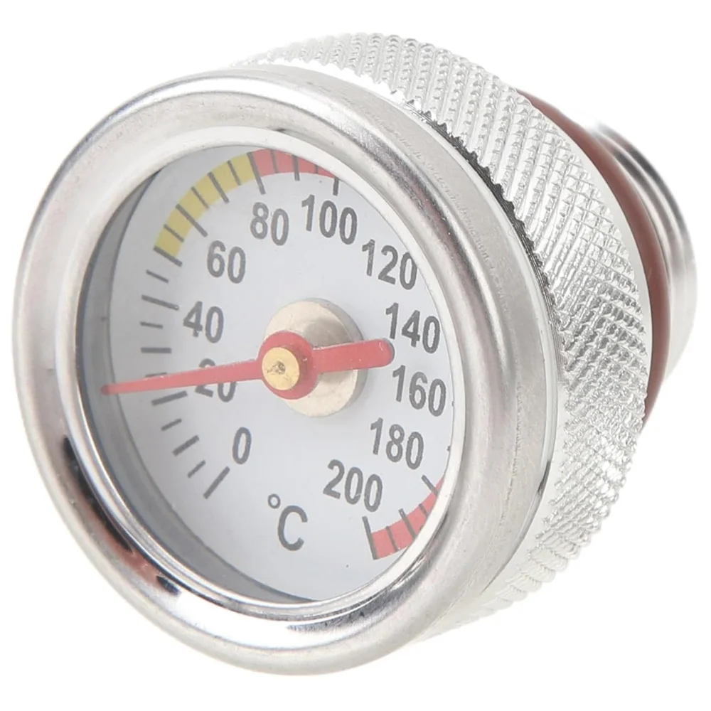 

Temperature Gauge for Motorcycles Engine M20 X 1.5 Engine Oil Temperature Gauge 0 to 200℃ engine temperature Gauge Metal