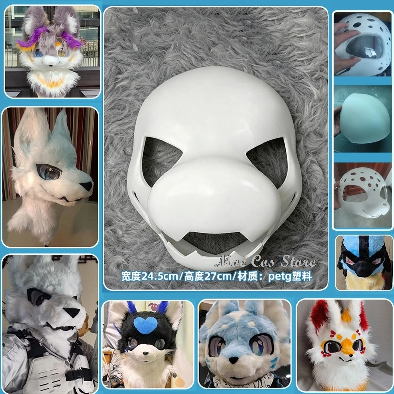 Moe Cos Store Голова База Кигуруми Маска Головные Уборы Косплей DIY Аксессуары Животное Kig Пушистый Кот Собака 3D Печатный Череп Мушля Японский Moe Cos Store Голова База Кигуруми Маска Головные Уборы Косплей DIY Аксессуары Животное Kig Пушистый Кот Собака 3D Печатный Череп Мушля Японский