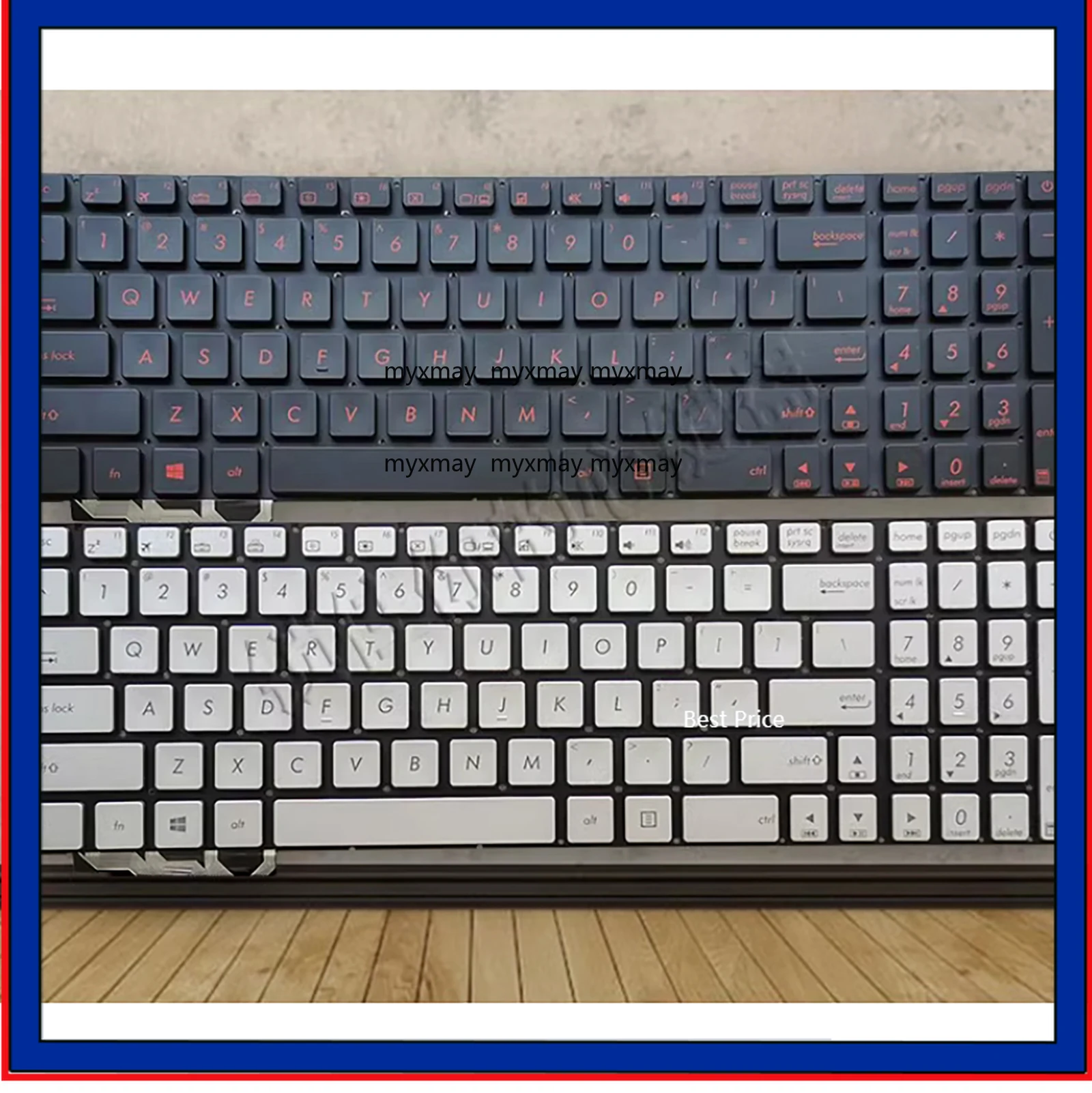 

US for ASUS player country FX71PRO FX71PRO6700 6300 ZX70 ZX70VW GL752VL laptop keyboard