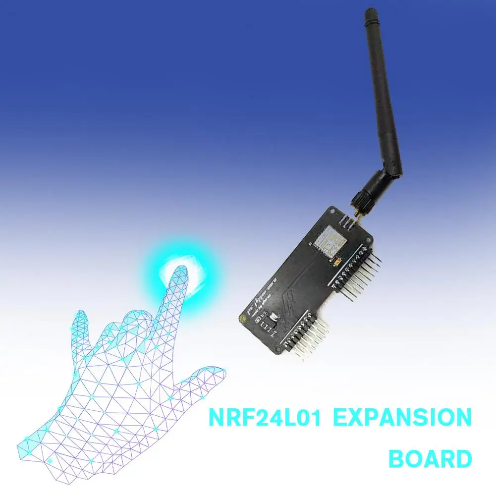 For Flipper Zero High Gain Nrf24l01 Expansion Board Mousejacker Stick Nrf Module Antenna Functions 2.4ghz Support Sniffer, N6e1