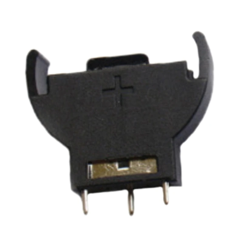 96GD Toolless Coin Cell Holder Multiple Model Compatibility Anti Short Circuits Design ABS Housing for Electronic Gadgets