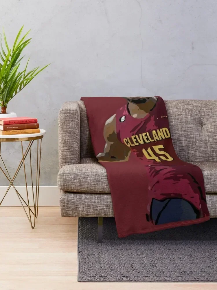 Donovan Mitchell Throw Blanket For Sofa Thin Large Blankets