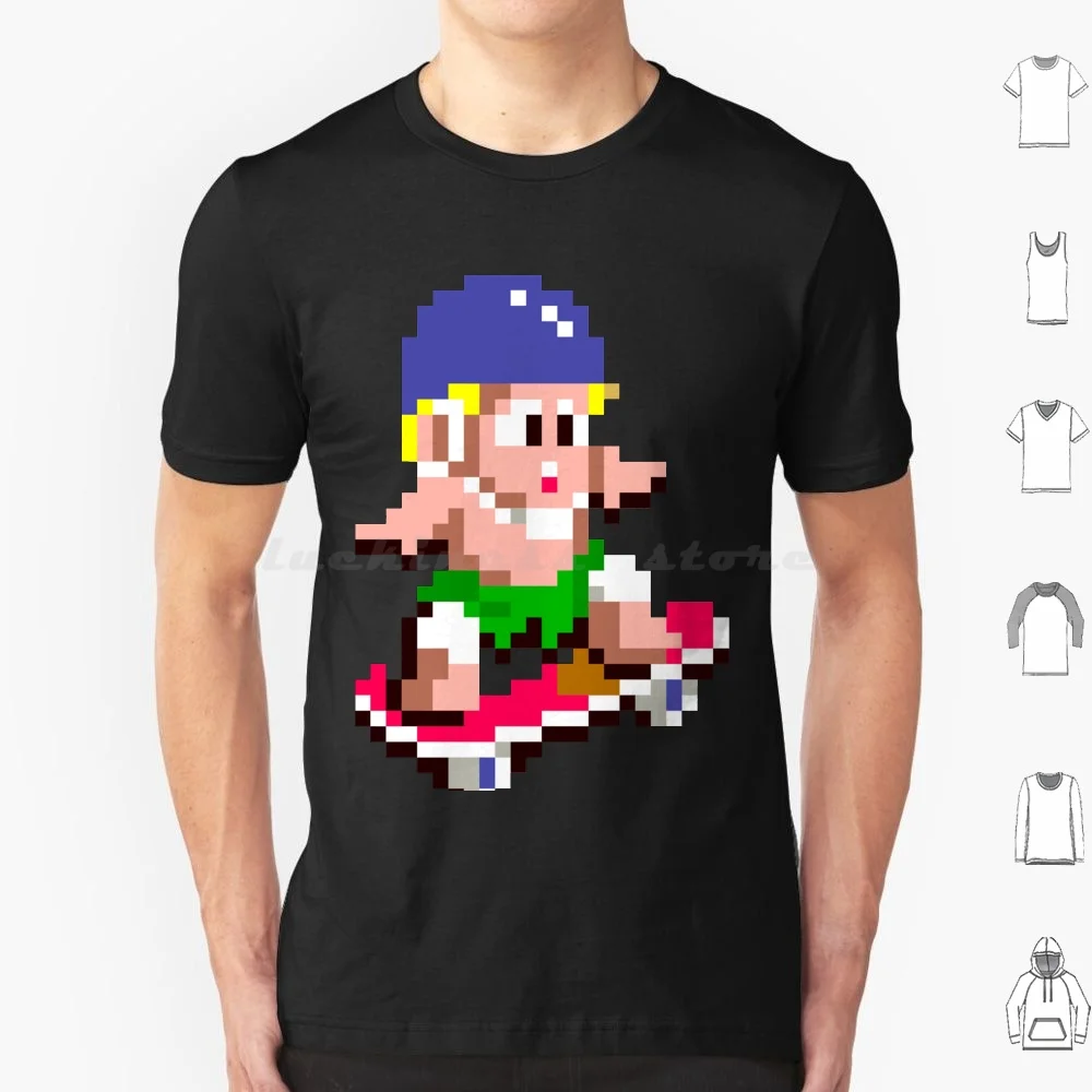 Wonder Boy Essential T-Shirt T Shirt Cotton Men Women DIY Print Video Games Pixelart Pixel Art Sprite Sprites Retro Classic