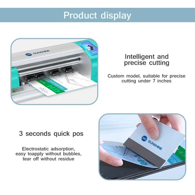 RELIFE GF-1 50 pz/set HD Hydrogel pellicola per schermo LCD per Tablet cellulare pellicola protettiva per schermo ad alta trasparenza