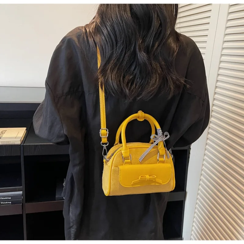 جديد بلون فو الجلد المدبوغ حقائب كتف شعبية رائجة البيع واحدة تحت الإبط الرجعية البساطة تصميم حقائب كروسبودي للنساء #2