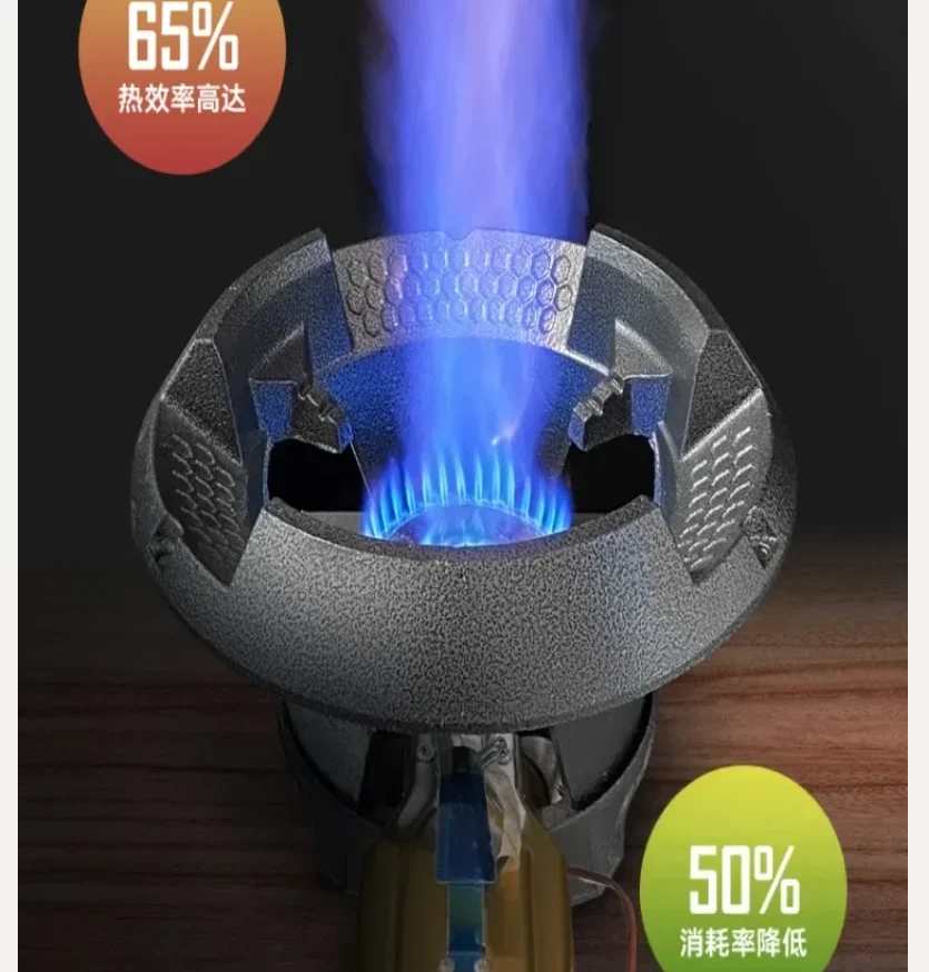 New High Power Gas Stove Single Burner Commercial Use with Flameout Protection Energy Saving LPG CCL