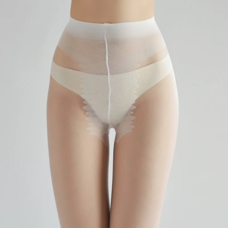 Sheer Pantyhose 20 Denier Jacquard Knit Mint Mambo Tights with Butterfly Gusset Snag Resistant  Durable for Fall Spring