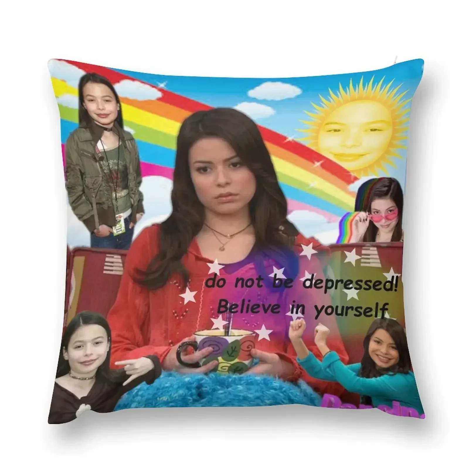 do not be depressed!! iCarly Miranda Cosgrove recommends Throw Pillow Cushion Cover Luxury Covers For Sofas Pillow Cases pillow