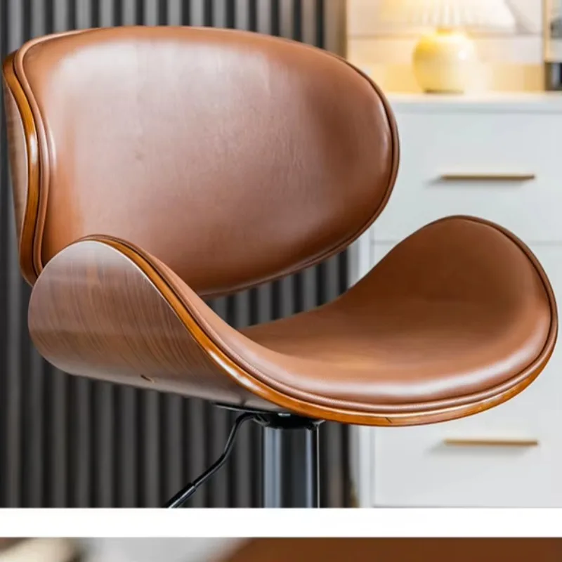 Adjustable Metal Swivel Counter Height Modern Luxury Kitchen Design High Stools Bar Chairs for Bar Table