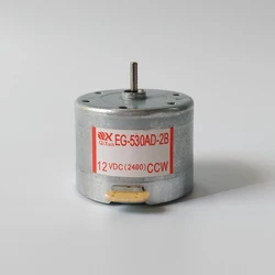 530 Micro Motore DC 6V 9V 12V Registratore Motore Elettrico EG-530AD 2F 2B 6B 6F 9B 9F Motori CW CCW per CD Lettore DVD Accessori