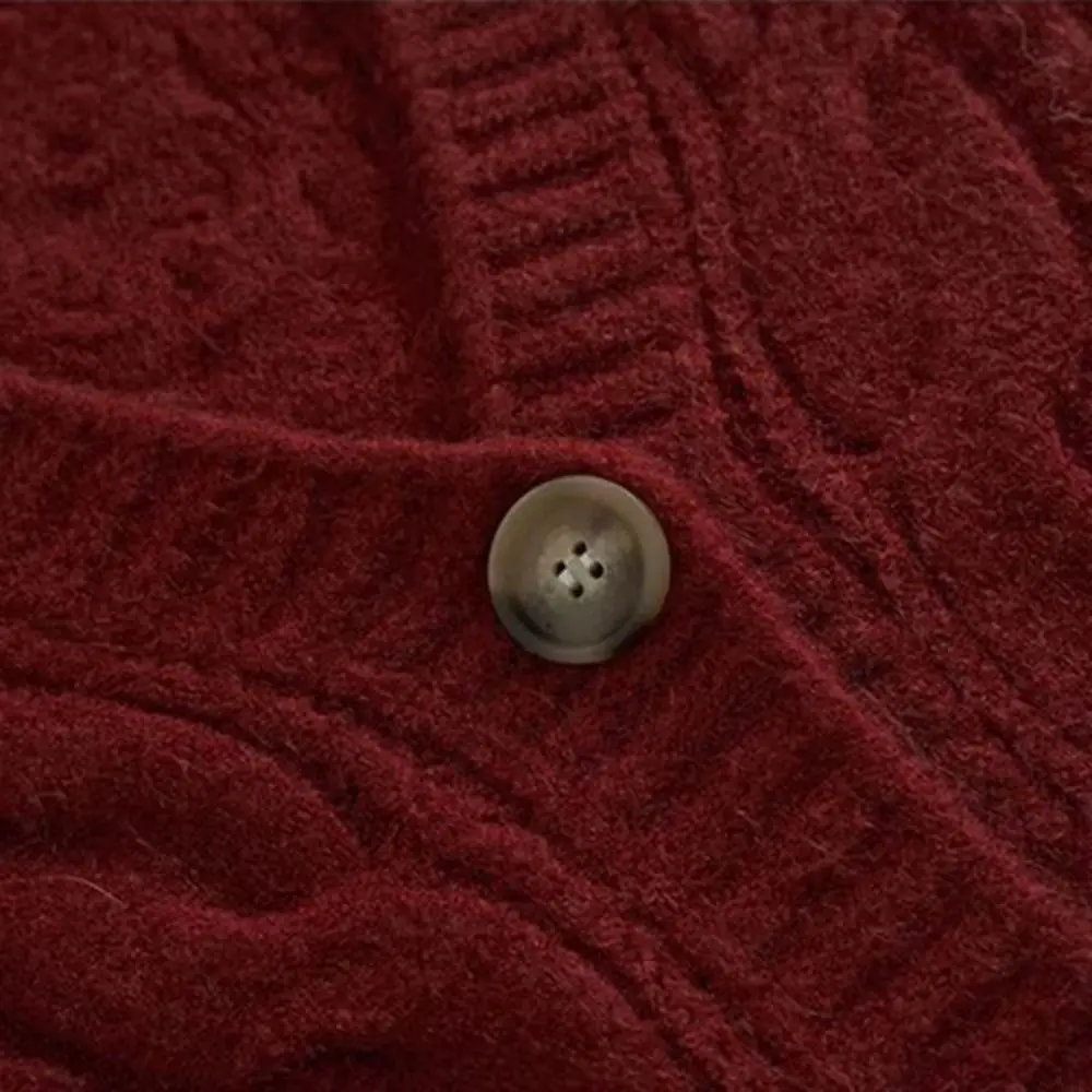 

Вязаные крючком свитера с длинными рукавами в корейском стиле, свободные милые трикотажные изделия в консервативном стиле, женские топы, осенне-весенние тонкие укороченные пальто, уличная одежда