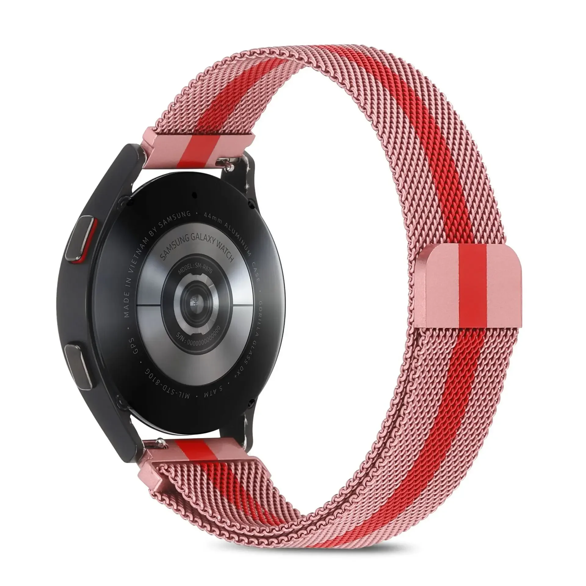 Cinturino In Acciaio Inox Per Amazfit Active 2, GTS, Garmin Vivoactive 5 E Forerunner 165 – Regolabile 5.5-8.7 Pollici