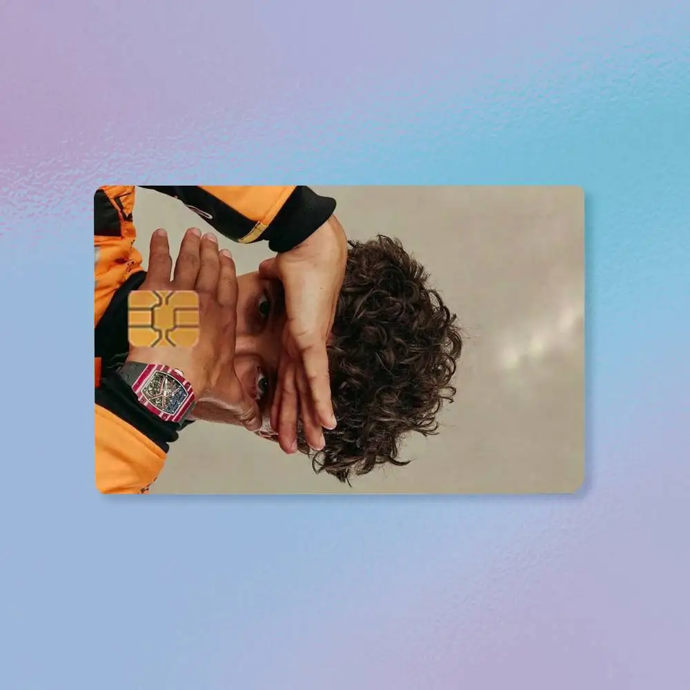 Race car driver O-Oscar Piastri  Credit Card HD Stickers Premium matte film effectively prevents fingerprints and daily .