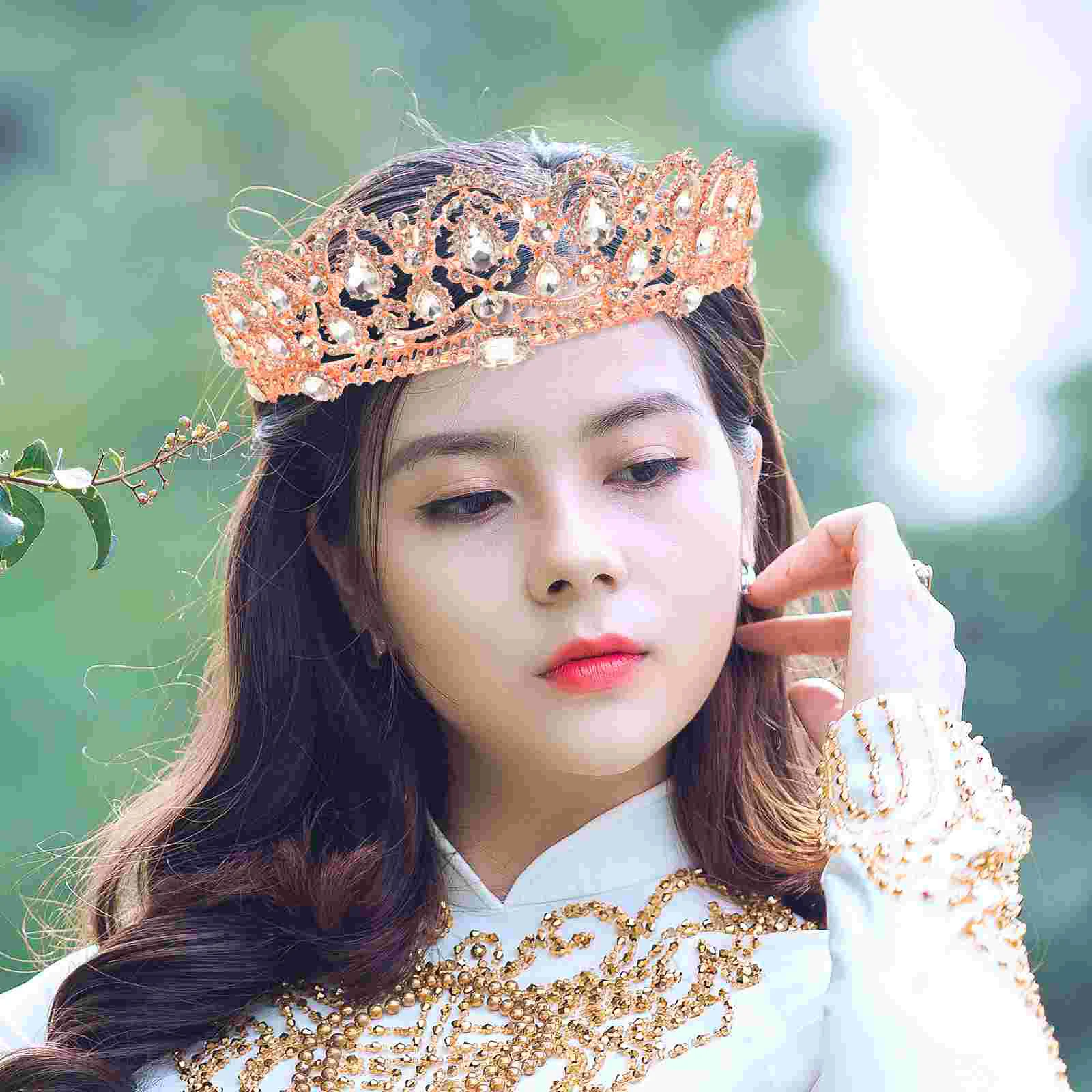 เจ้าสาวอุปกรณ์เสริมผมอุปกรณ์เสริมแฟชั่น Headwear หมวก Rhinestone Headpiece