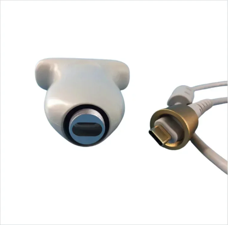 compatible with medical hand held portable Type C MTP1 USB black&white ultrasound convex probe transducer