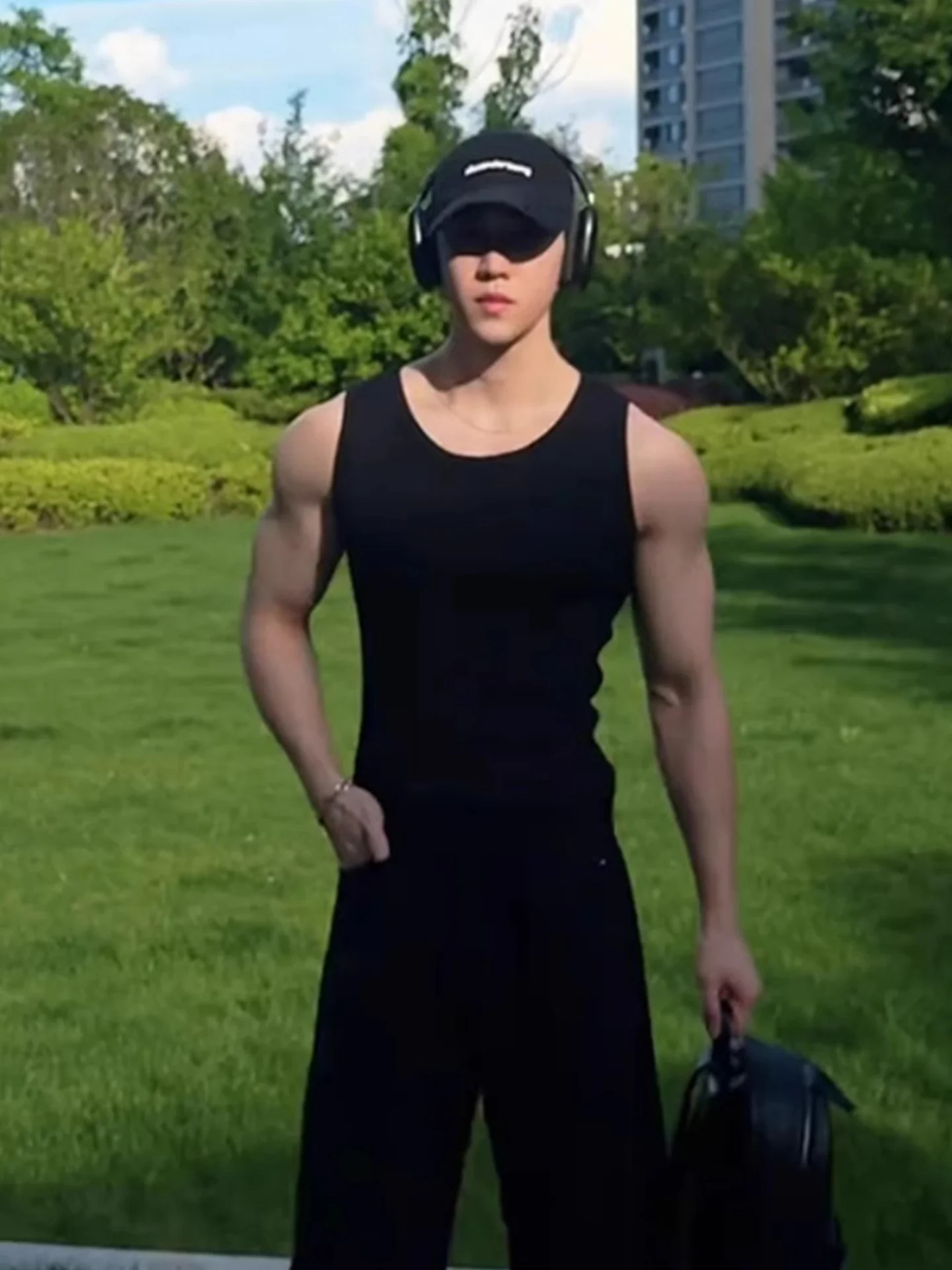 

Cleanfit Bla Fitn Tank Top Men's Slim Fit Muscle ow Svel T-irt American Tead Cotton Sweatirt Breathable Su...