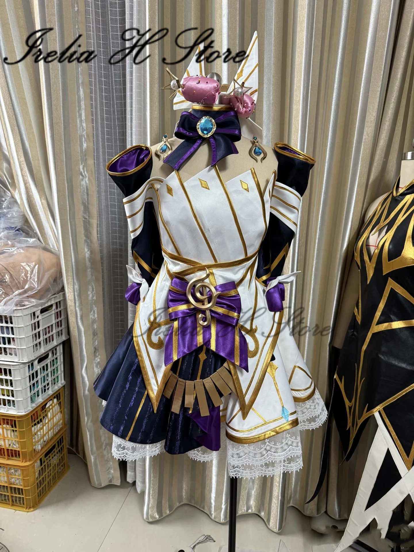 

Irelia H LOL Love Confession Gwen Cosplay Costume Women Halloween Cosplays Game Custom size made