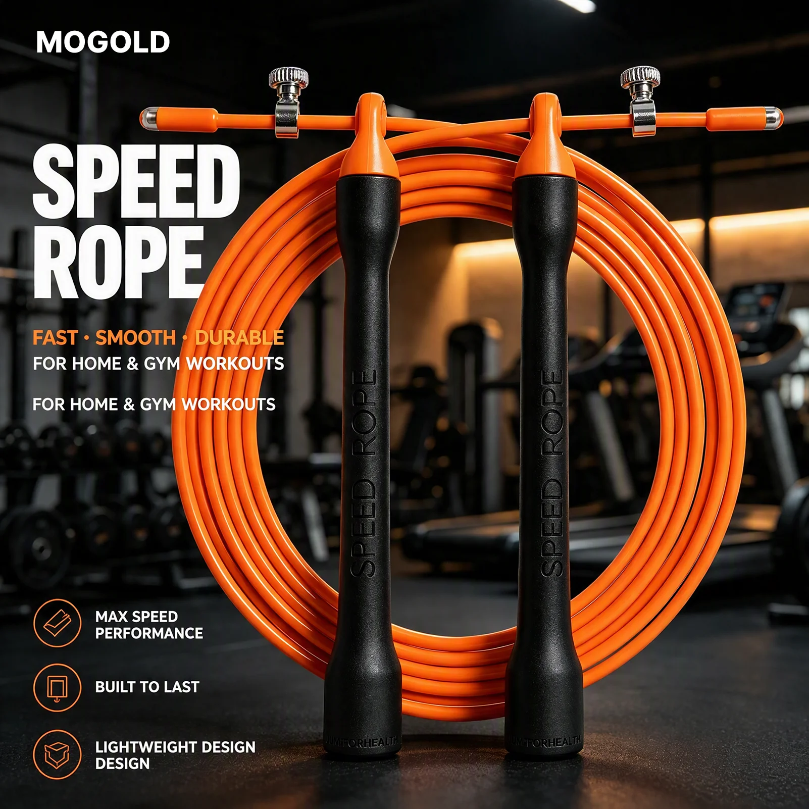 Jump Rope Speed Bearing - 정밀 베어링 시스템을 갖춘 전문가용 스피드