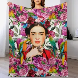 Frida.forever Throw Blanket Blankets For Bed Soft Furrys Blankets