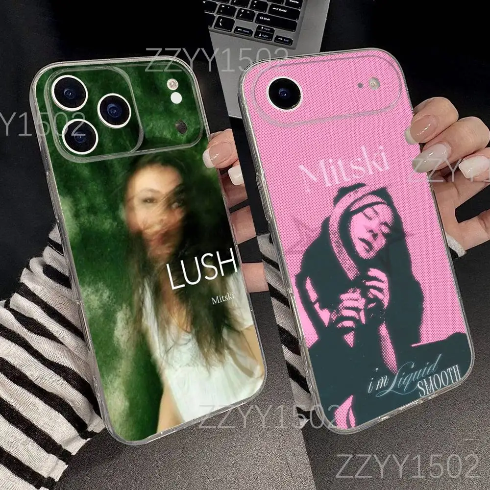 

Singer Mitski Laurel Hell Phone Case For iPhone 17,16,15,14,13,12,11 Pro,Max,Plus,X,XS,XR,SE4,E Mini Transparent Soft