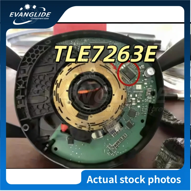 1 PCS Original & New TLE7263E For repair Benz / Land Rover / Jaguar gearshift chip Benz steering angle sensor clip