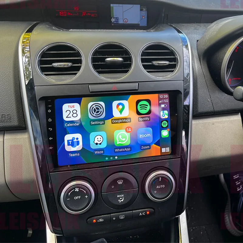 2 Din Car Android For 2008-2015 Mazda CX-7 9INCH frame Kit panel