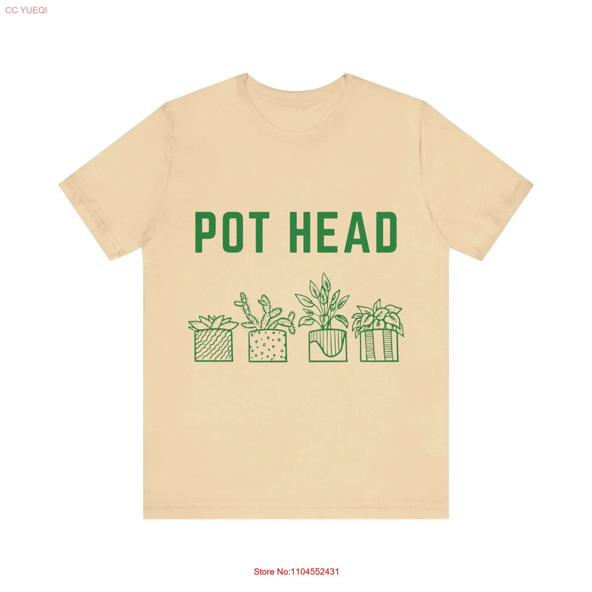 

Футболка с горшком House Plant Lady Lover Crazy Houseplant Pun с длинными или короткими рукавами