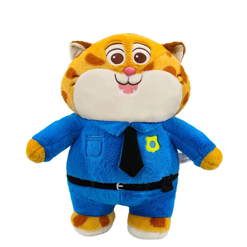 ديزني Zootopia Clawhauser ألعاب من نسيج مخملي لطيف لينة السمين Clawhauser دمية أريكة غرفة ديكور وسادة النوم رفيق هدية عيد الميلاد